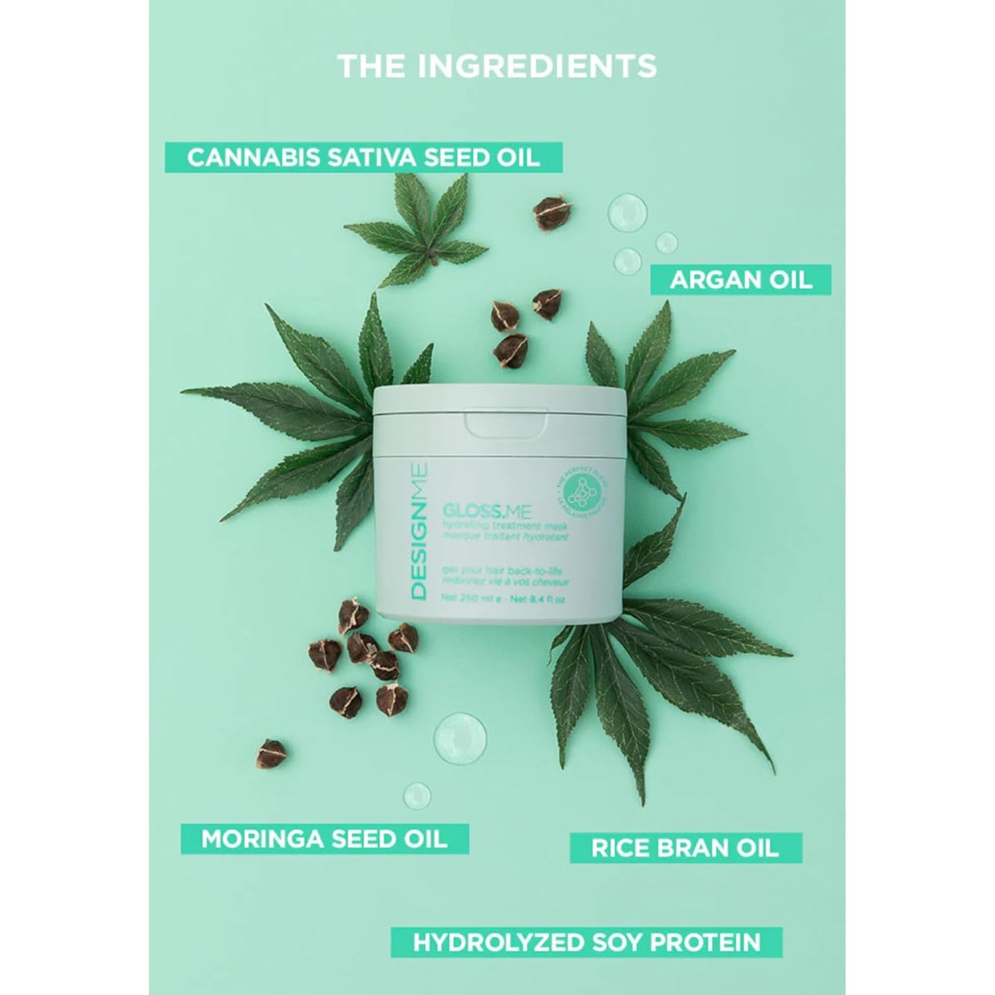DesignMe - Gloss Me Hydrating Treatment Mask - 17oz / 500ml