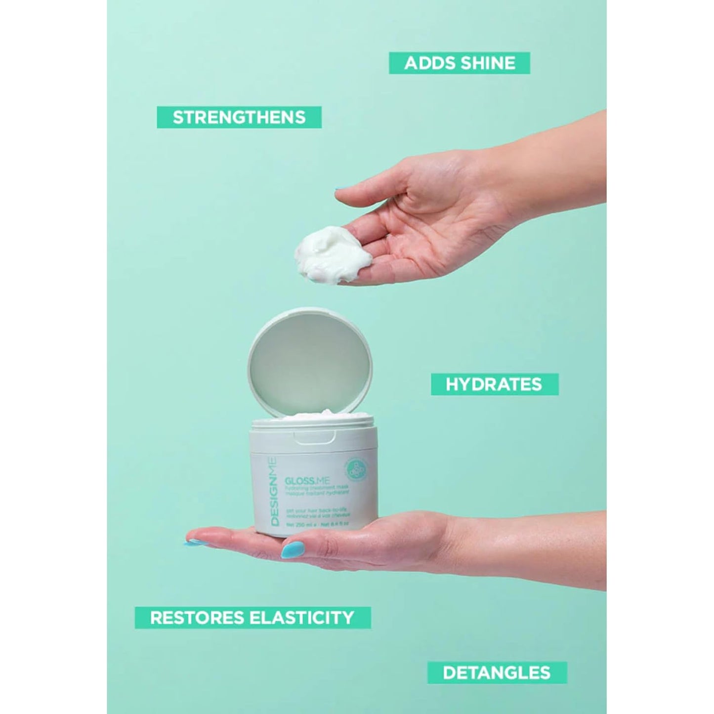 DesignMe - Gloss Me Hydrating Treatment Mask - 17oz / 500ml