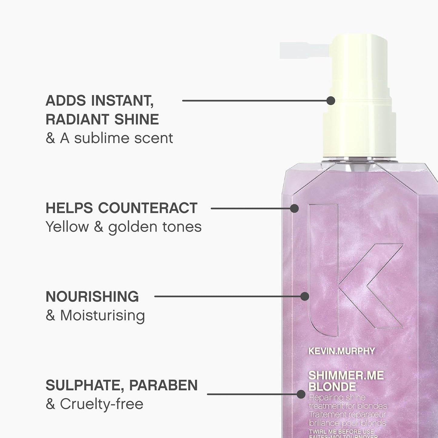Kevin Murphy - Shimmer Me Blonde - 100mL / 3.4 Fl Oz