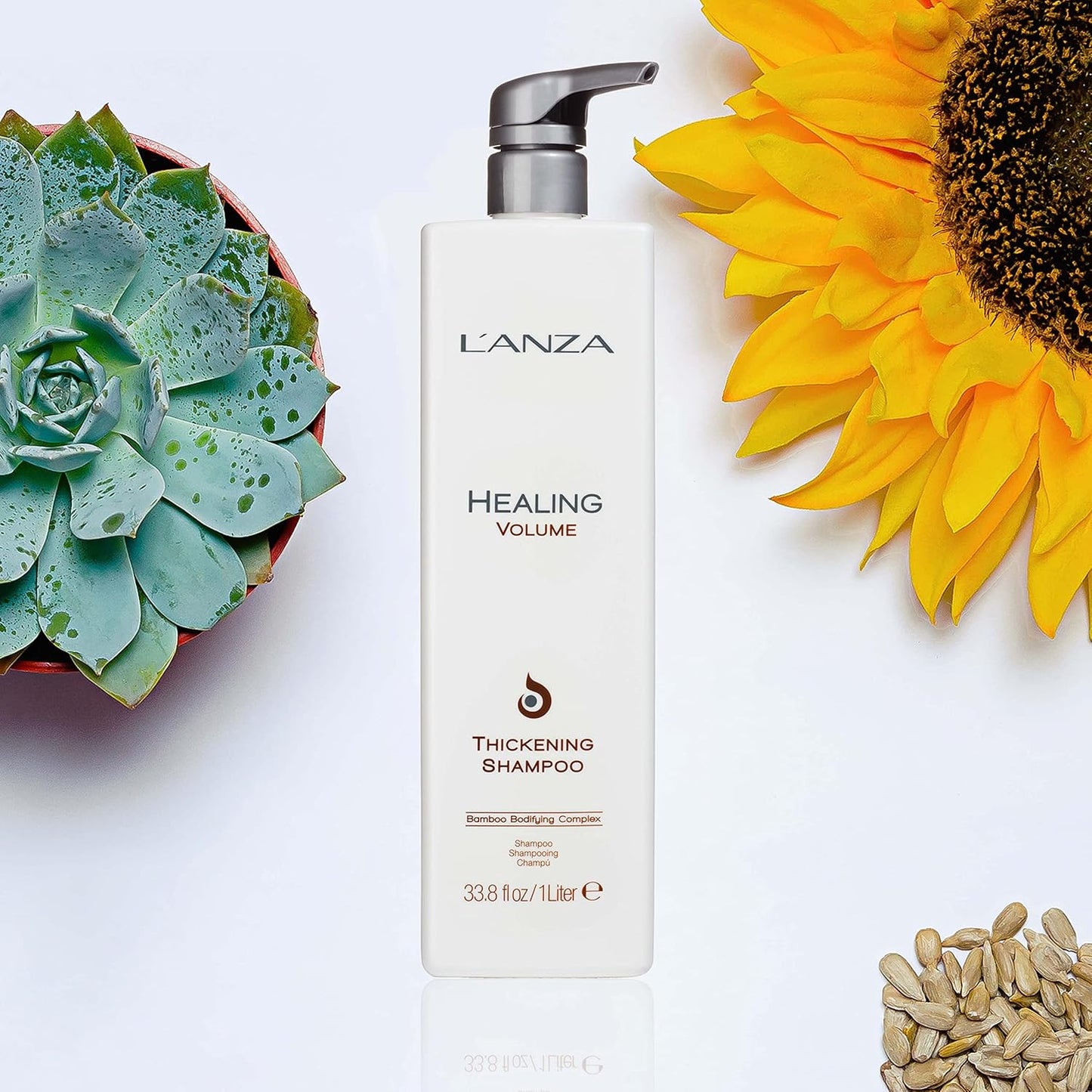 LANZA - Healing Volume Thickening Shampoo - 33.8oz / 1 Liter