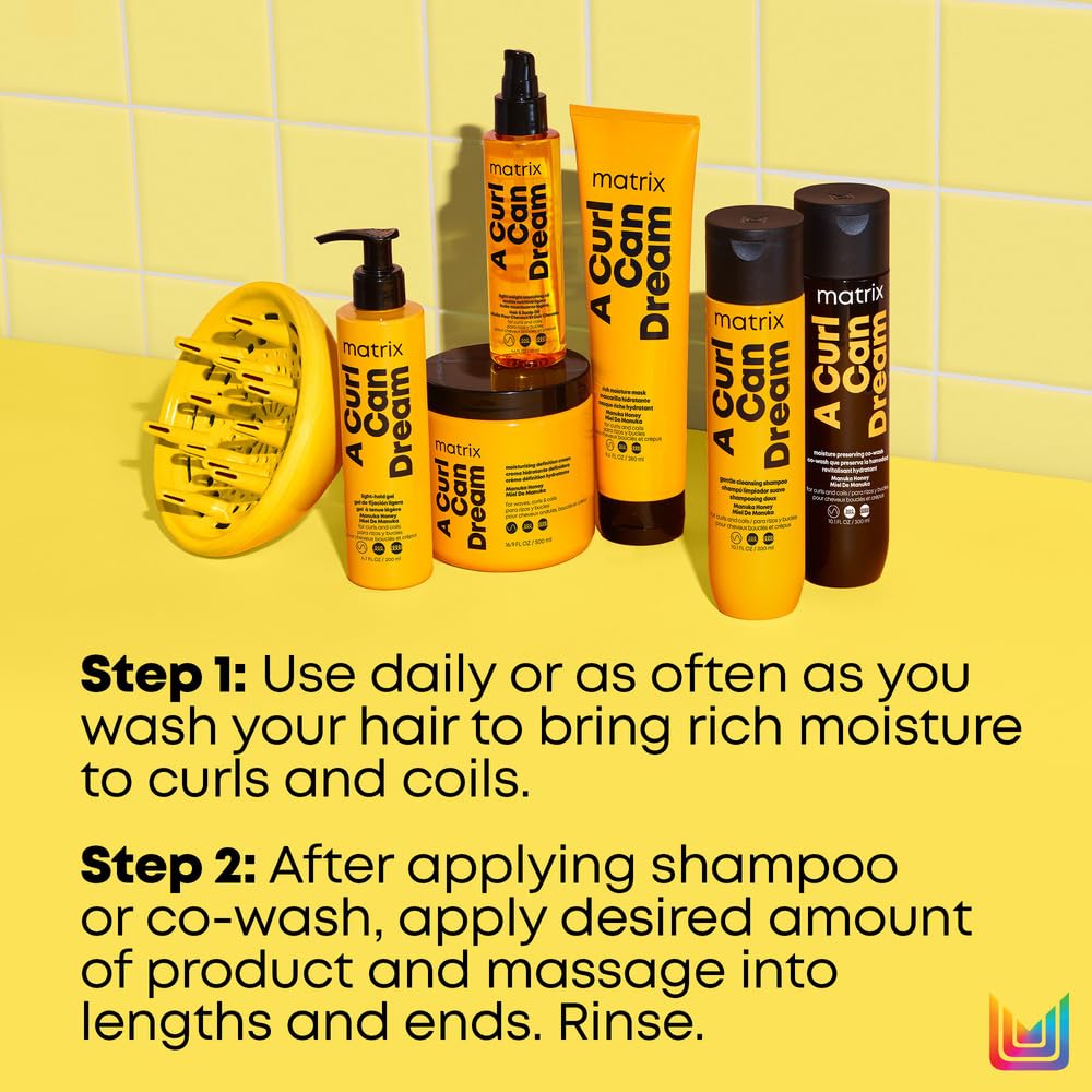 Matrix - A Curl Can Dream Rich Moisture Mask - 1 L / 33.8 FL oz