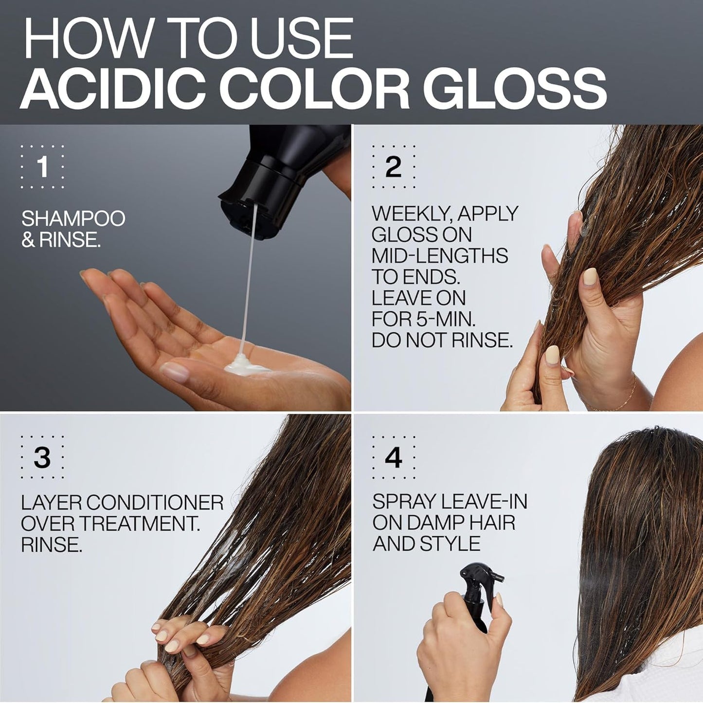 Redken - Acidic Color Gloss Shampoo & Conditioner DUO - 10.1oz / 300ml