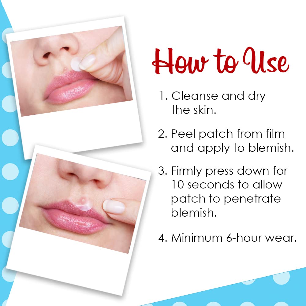 Bye Bye Blemish - Microneedling Blemish Patches - 9 clear patches
