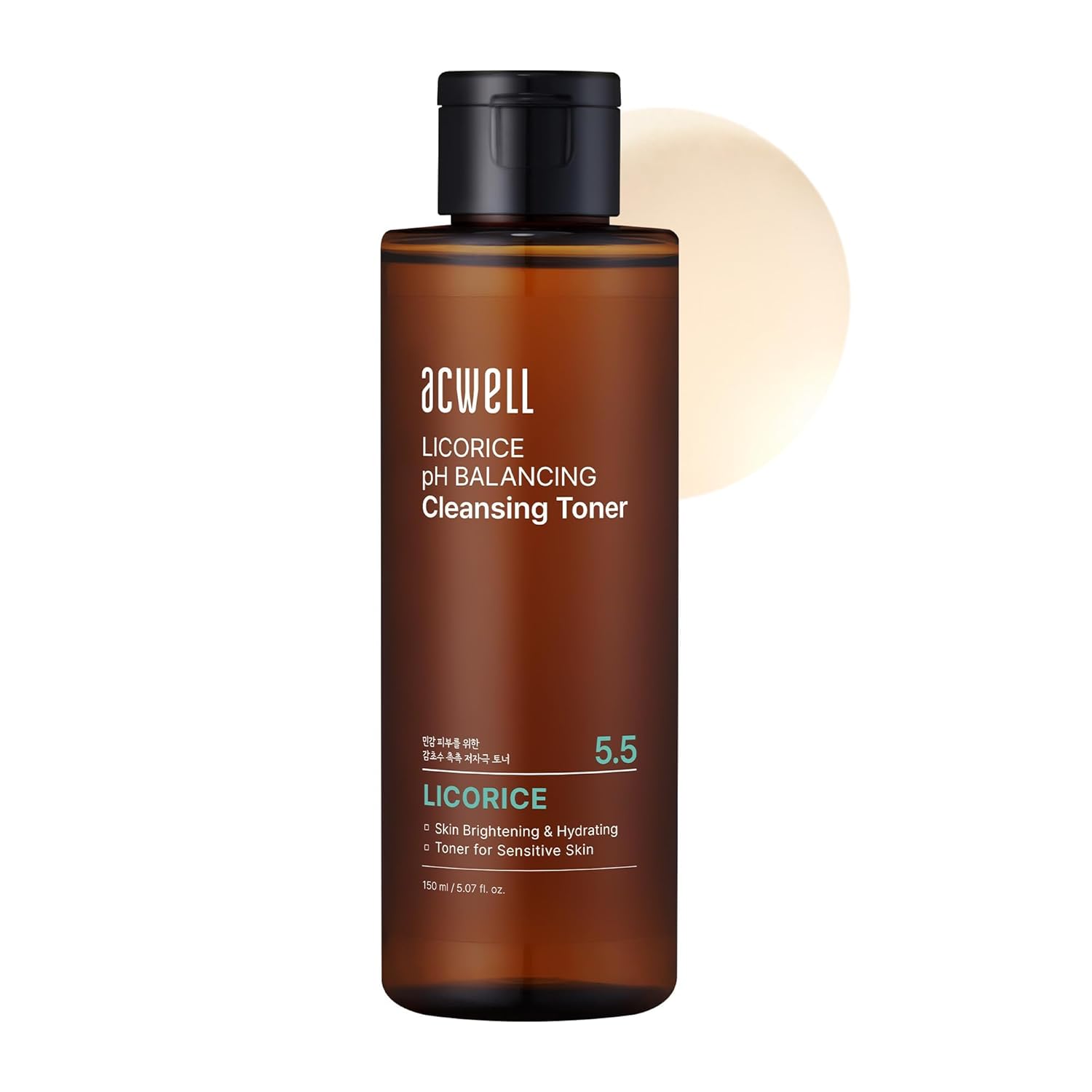 ACWELL Licorice pH Balancing Cleansing Toner 150 mL (5.1 fl oz)