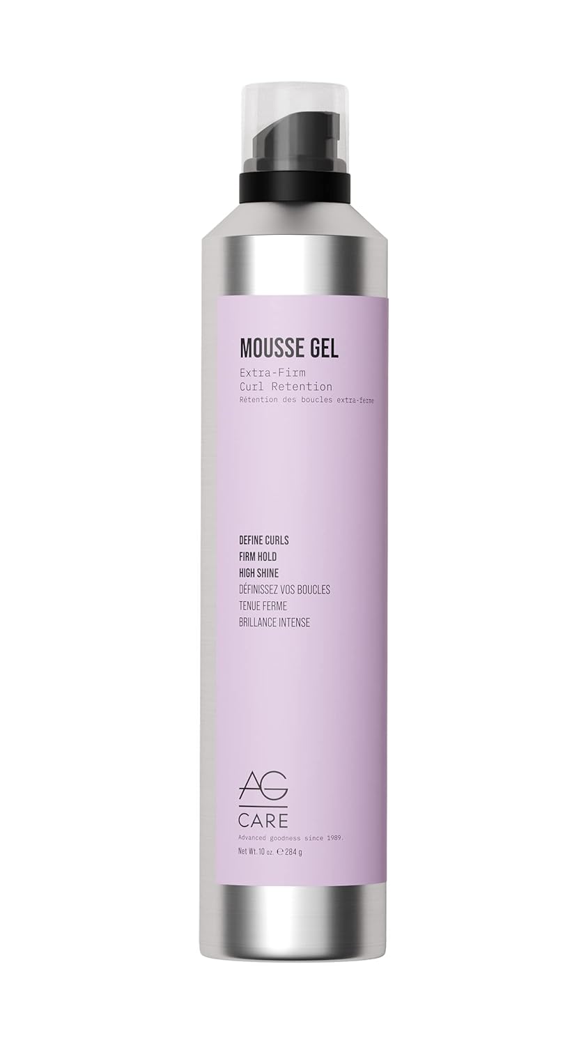 AG Care Mousse Gel Extra Firm Curl Retention 284 g (10oz) Styling AG Care