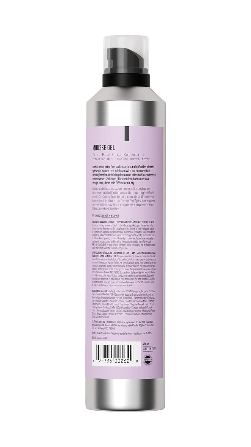 AG Care - Mousse Gel Extra Firm Curl Retention - 10oz / 284g [Beauty]