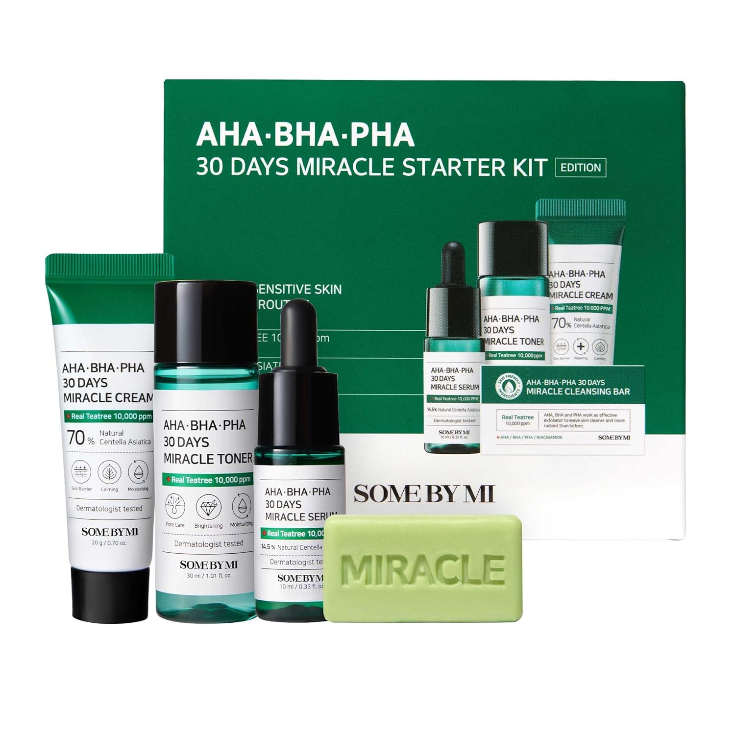 Some By Mi  AHA BHA PHA 30 Days Miracle Starter Kit 4 pc