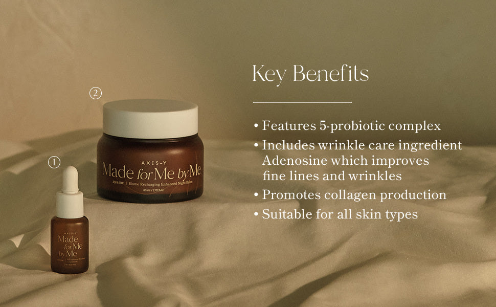 AXIS-Y Biome Recharging Night Renewal Set 80mL and 8 mL