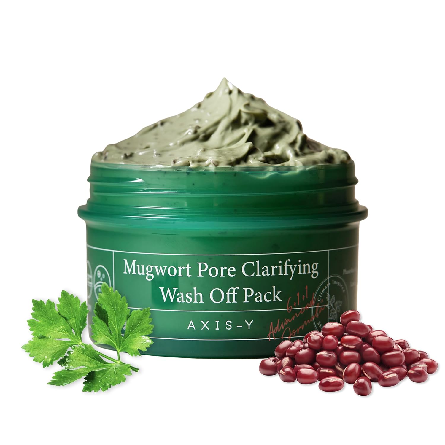 AXIS-Y Mugwort Pore Clarifying Wash Off Pack 100 mL (3.38 fl oz) Mask AXIS-Y