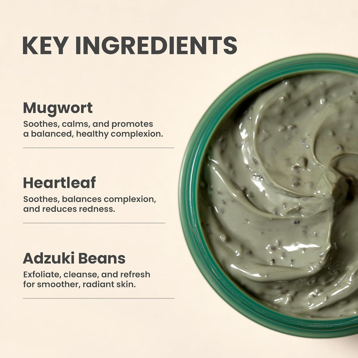 AXIS-Y Mugwort Pore Clarifying Wash Off Pack 100 mL (3.38 fl oz) Mask AXIS-Y