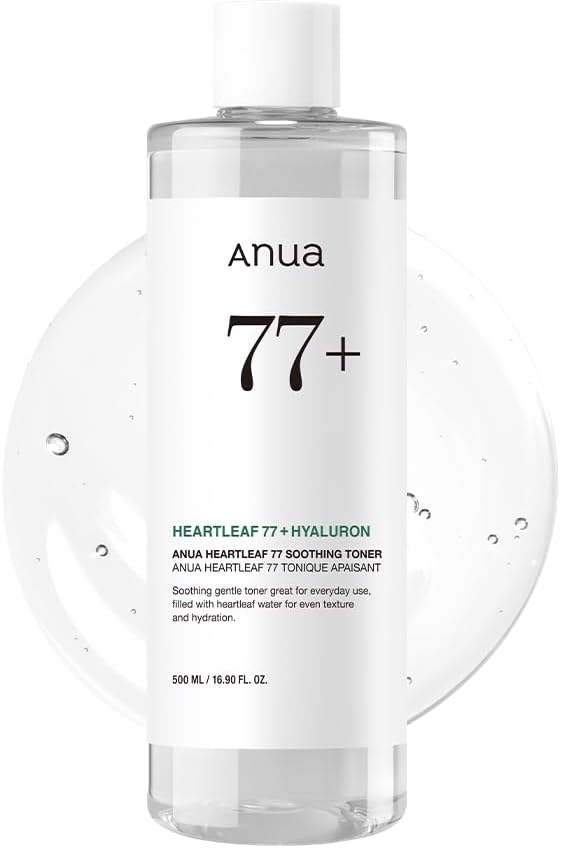 Anua Heartleaf 77 Soothing Toner 500mL (16.9 fl oz)