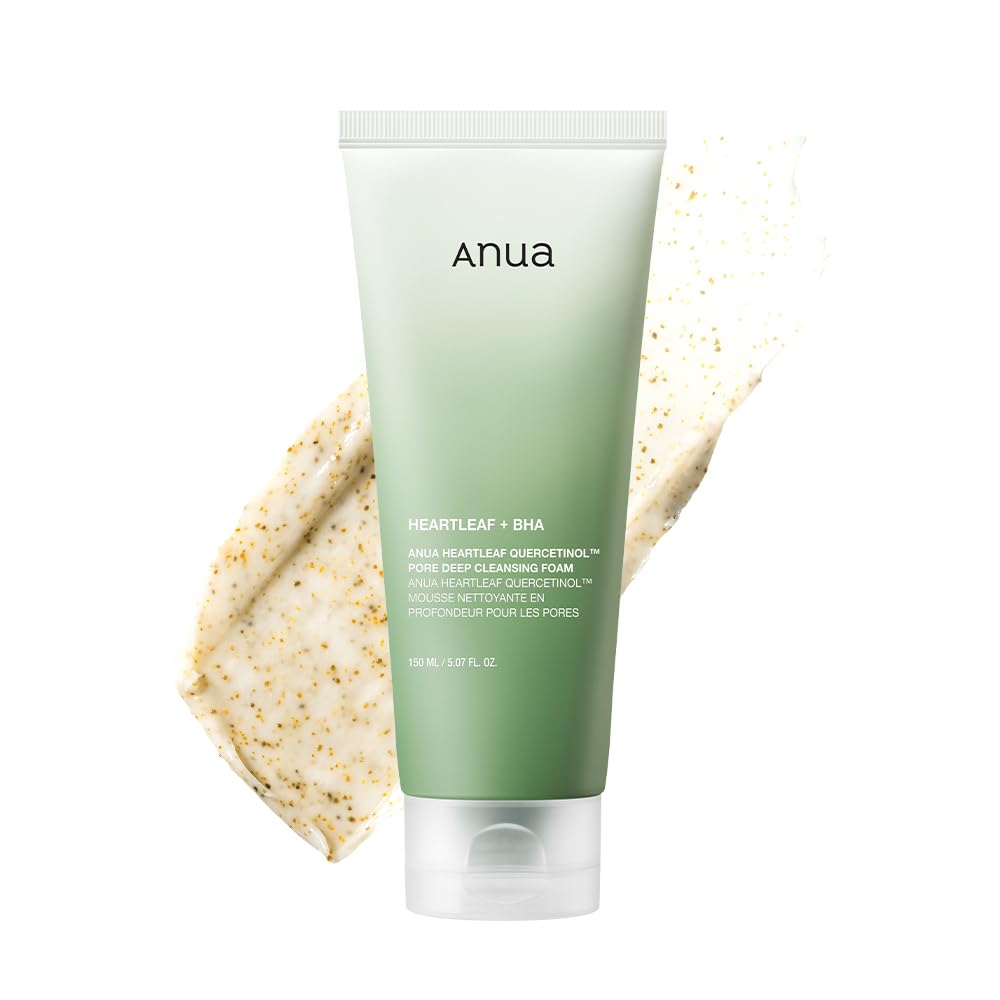 Anua Heartleaf Quercetinol Pore Deep Cleansing Foam 150 mL (5.07 fl oz)