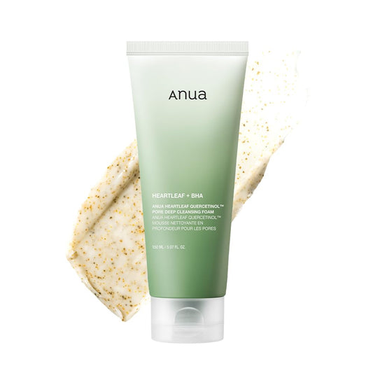 Anua Heartleaf Quercetinol Pore Deep Cleansing Foam 150mL / 5.07 fl oz