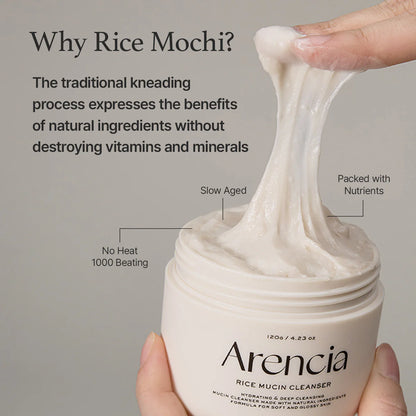 Arencia Rice Mucin Cleanser 120g / 4.23 oz