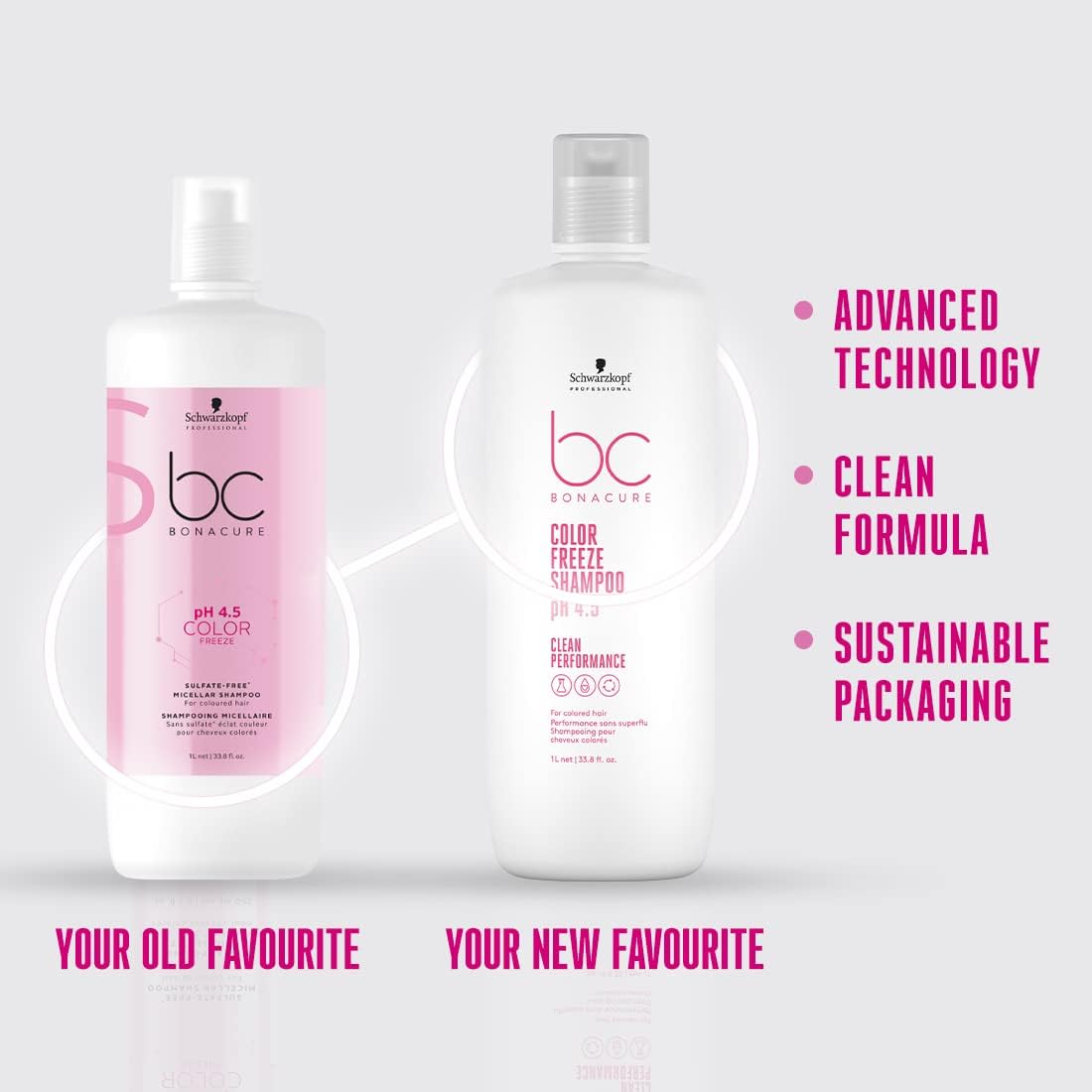 BC Bonacure Color Freeze Shampoo 1000ml/33.8oz [Beauty] Beauty BC Bonacure