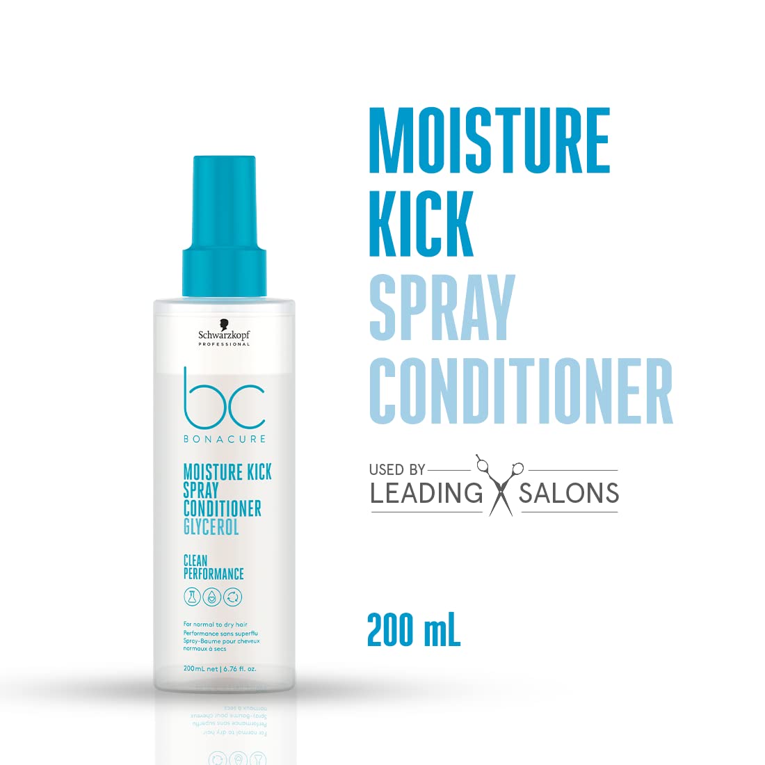 BC Bonacure Moisture Kick Spray Conditioner 200 mL (6.7 fl oz) Treatment BC Bonacure
