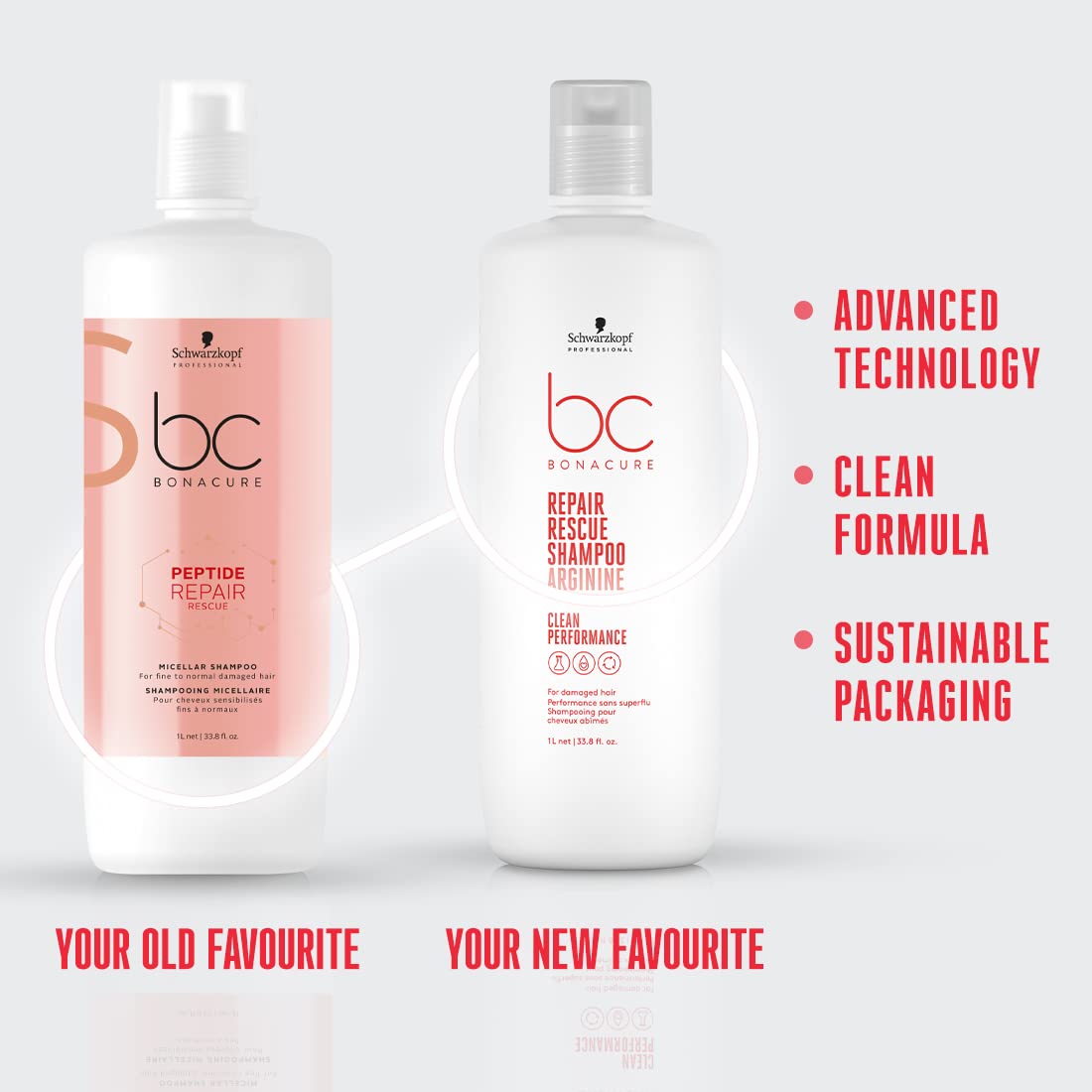 BC Bonacure Repair Rescue Shampoo 1000ml/33.8oz [Beauty] Beauty BC Bonacure