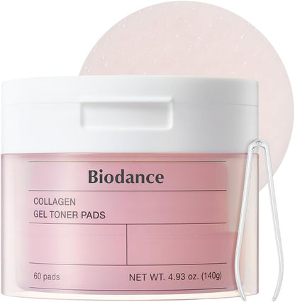 BIODANCE Collagen Gel Toner Pads 140g / 4.93 oz / 60 pads