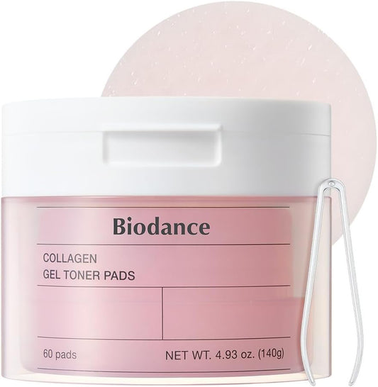 BIODANCE Collagen Gel Toner Pads 140g / 4.93 oz / 60 pads