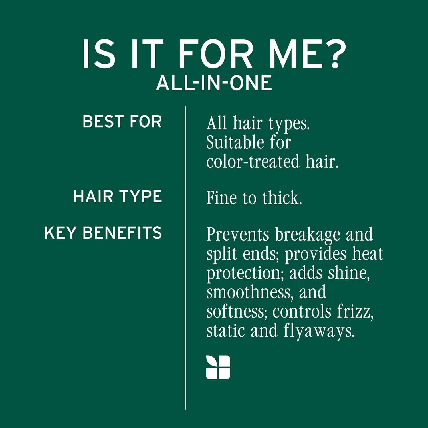 Biolage All In One Multi Benefit Spray 400 mL (13.5 fl oz) Styling Biolage