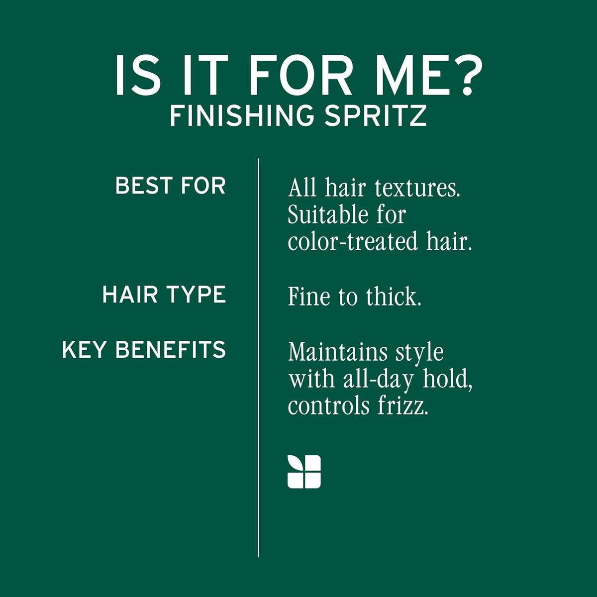 Biolage Finishing Spritz 500 mL (16.9 fl oz) Styling Biolage