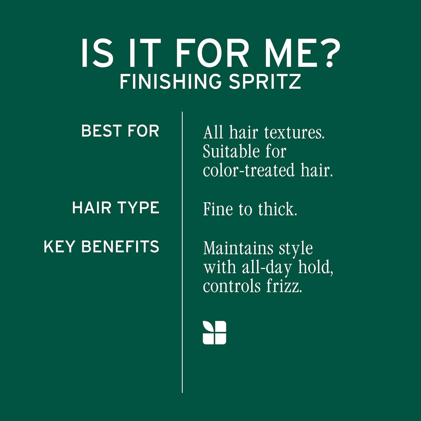 Biolage - Finishing Spritz - 500 ml / 16.9 FL oz