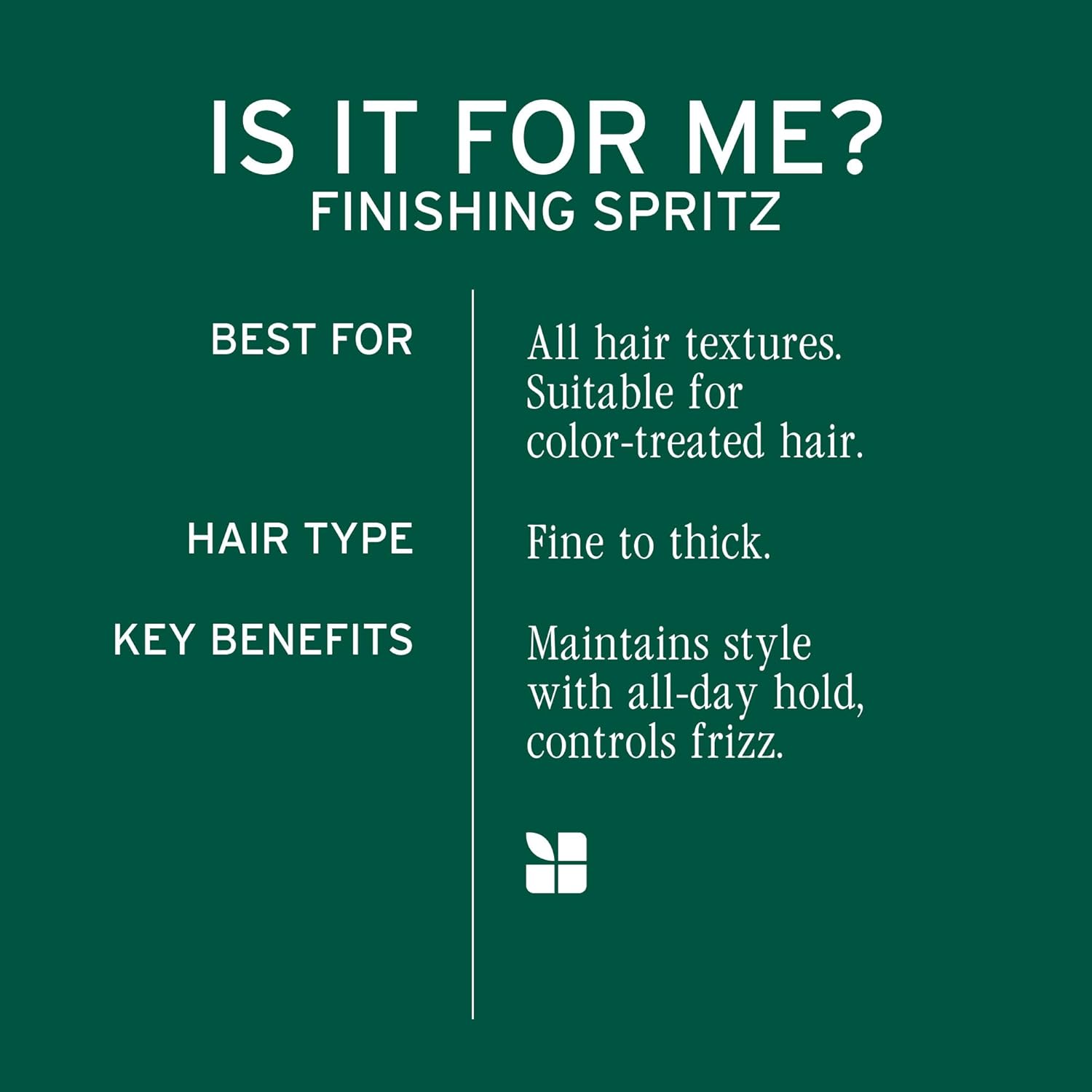 Biolage Finishing Spritz 500 mL (16.9 fl oz) Styling Biolage