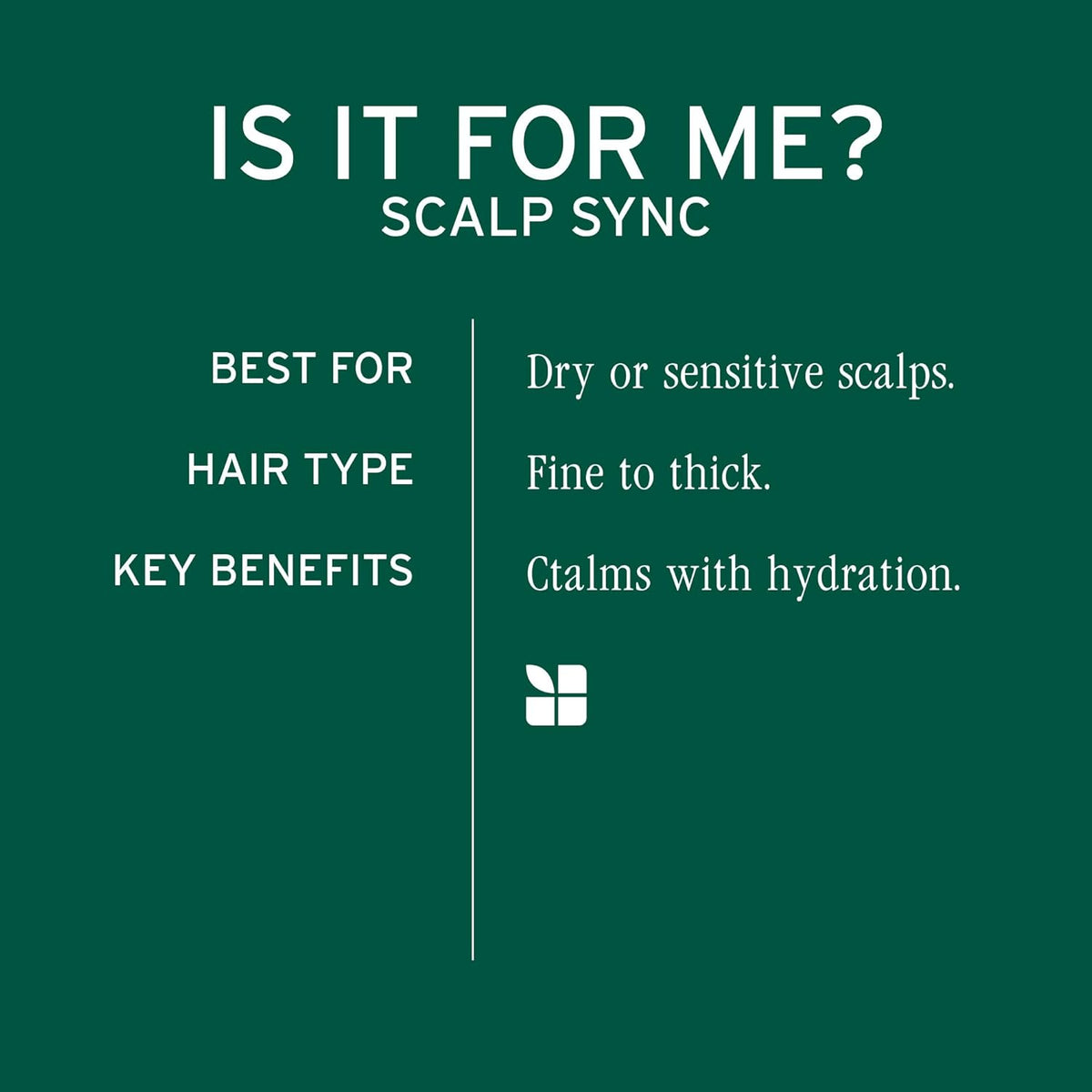 Biolage Scalp Sync Calming Shampoo 1 L (33.8 fl oz) Shampoo Biolage