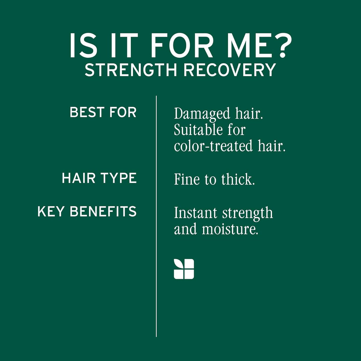 Biolage Strength Recovery Shampoo 1 L (33.8 fl oz) Shampoo Biolage