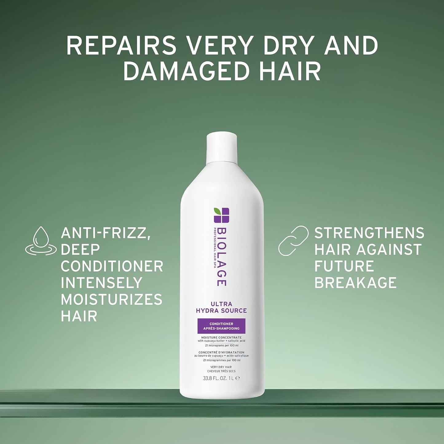 Biolage - Ultra Hydra Source Conditioner - 1 L / 33.8 FL oz [Beauty]