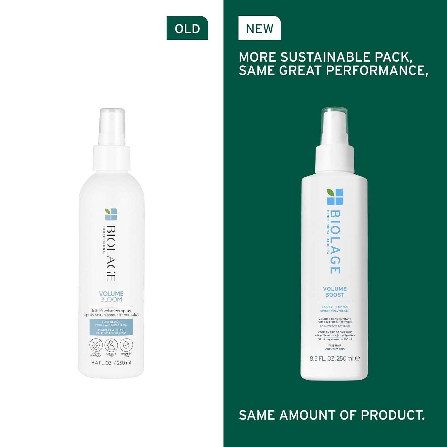 Biolage Volume Boost Root Lift Spray 250 mL (8.5 fl oz) Styling Biolage