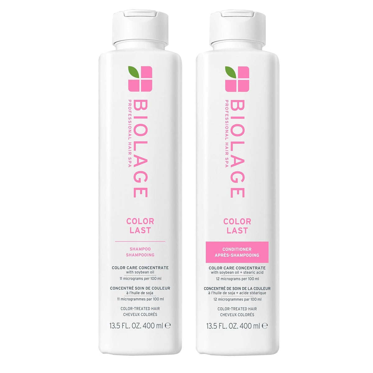 Biolage Color Last Shampoo and Conditioner Duo 400 mL (13.5 fl oz) Set Biolage