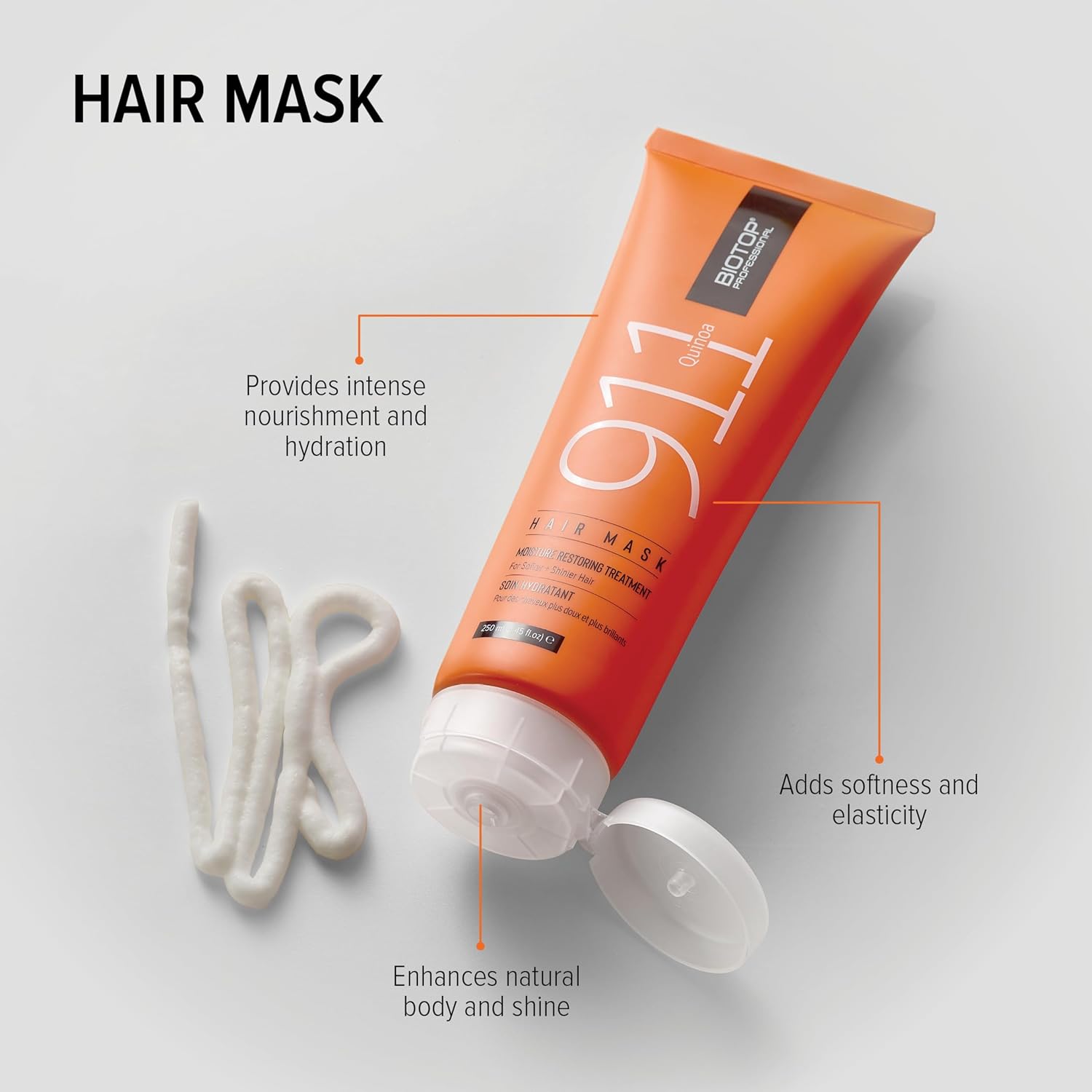 ⭐︎新品未使用⭐︎BIOTOP 911 HAIR MASK 850ml 2個セット 911 Quinoa Hair Mask – Deep Repair & Hydration Treatment