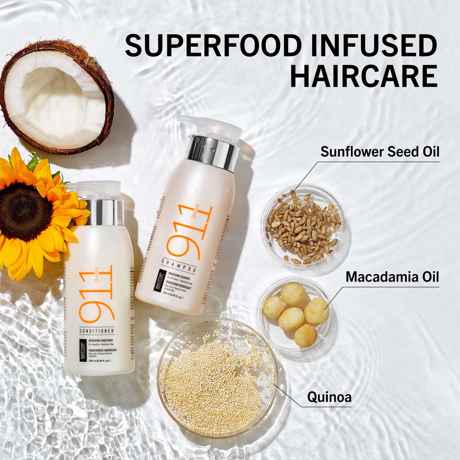 Biotop Professional 911 Quinoa Shampoo 250ml/8.45oz [Beauty] Beauty BIOTOP