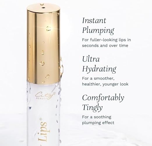 City Beauty - City Lips Plumping Lip Gloss - Clear [Beauty]