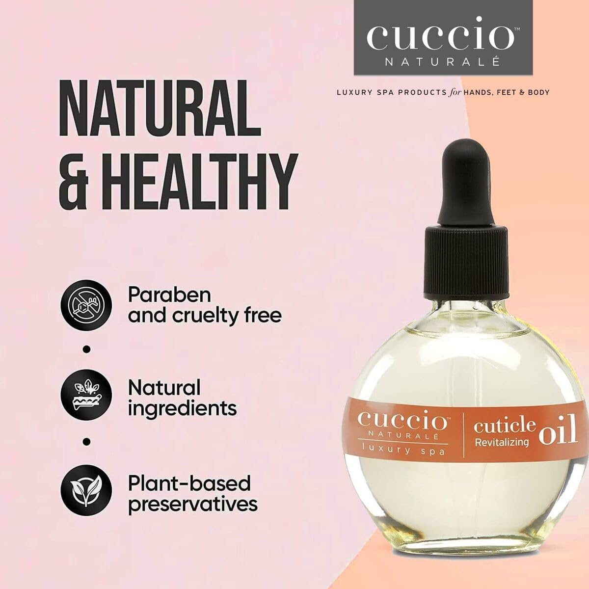 Cuccio Revitalizing Cuticle Oil 73 mL (2.5 fl oz) Skincare cuccio