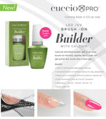 Cuccio Brush-on Builder Gel with Calcium LED/UV Clear 13 mL (0.43 fl oz) Beauty cuccio