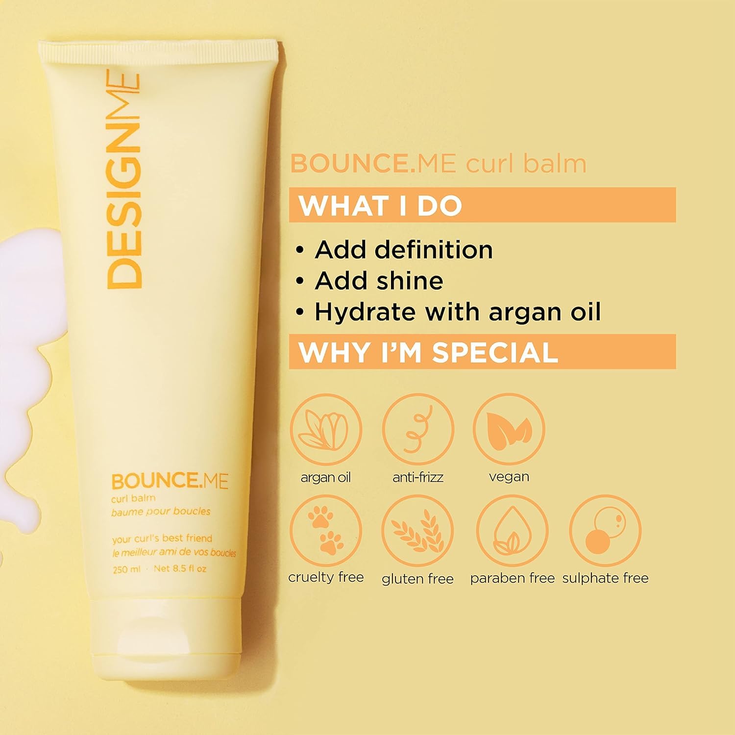 DesignMe Bounce Me Curl Balm 500 mL (16.9 fl oz)