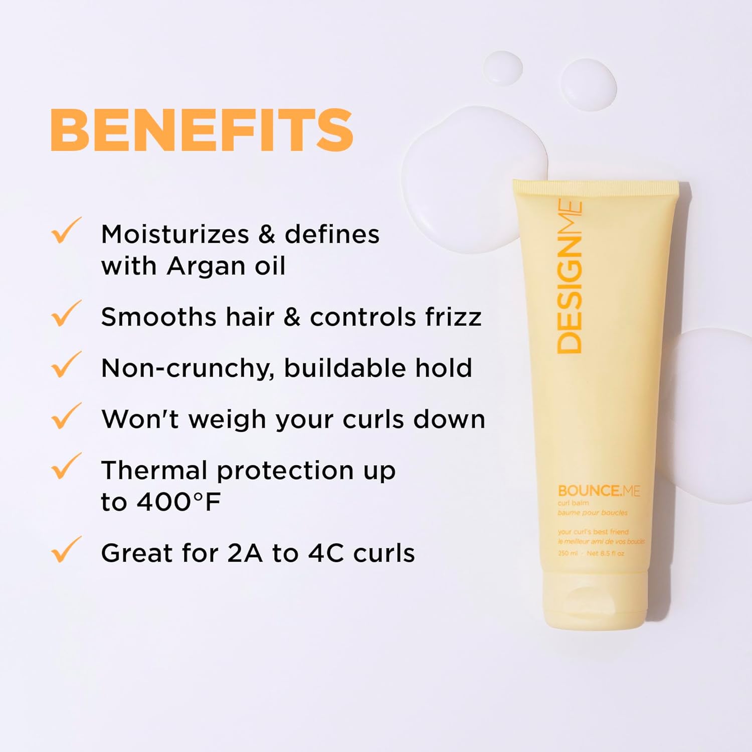 DesignMe Bounce Me Curls Balm 250 mL (8.5 fl oz)