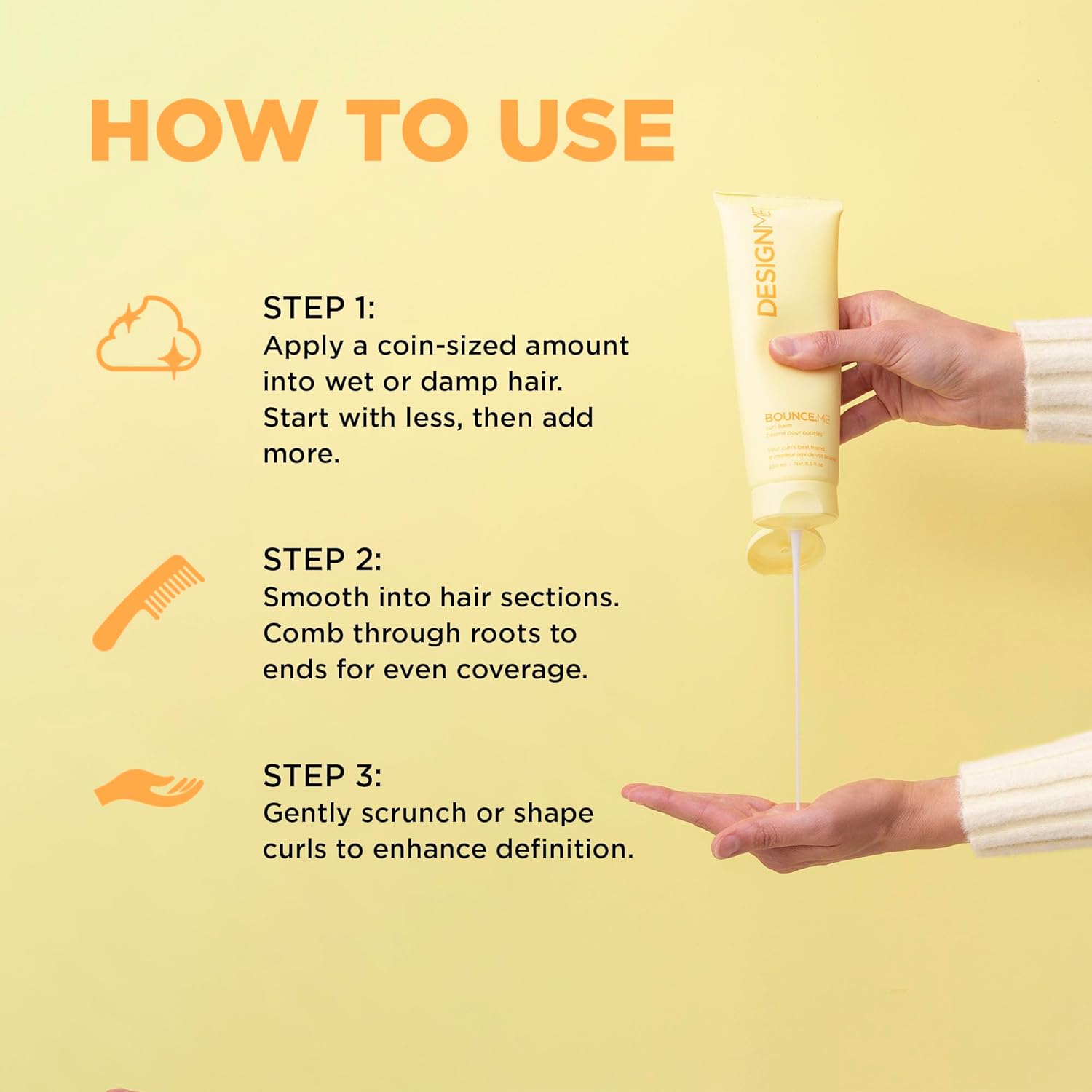 DesignMe Bounce Me Curls Balm 250 mL (8.5 fl oz)