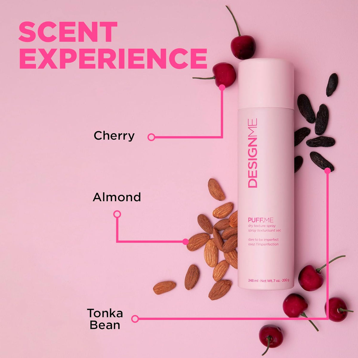 DesignMe - Puff Me Dry Texture Spray 200 g (7 oz) Styling DesignMe