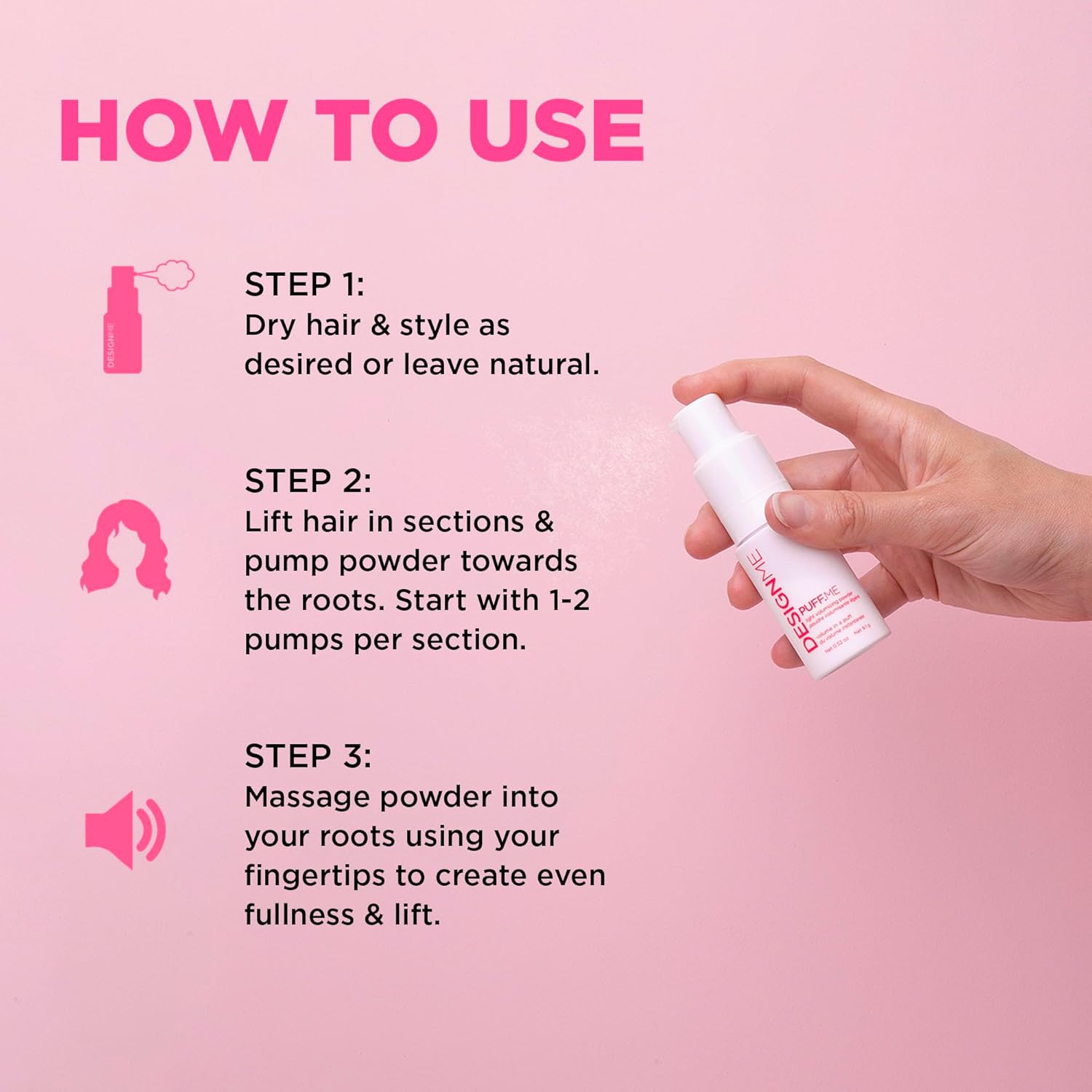 DesignMe Puff Me Light Volumizing Powder 9.1 g (0.32 fl oz)