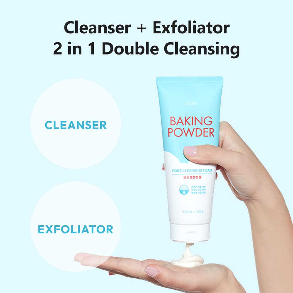 ETUDE Baking Powder Pore Cleansing Foam 160 mL (5.64 fl oz)