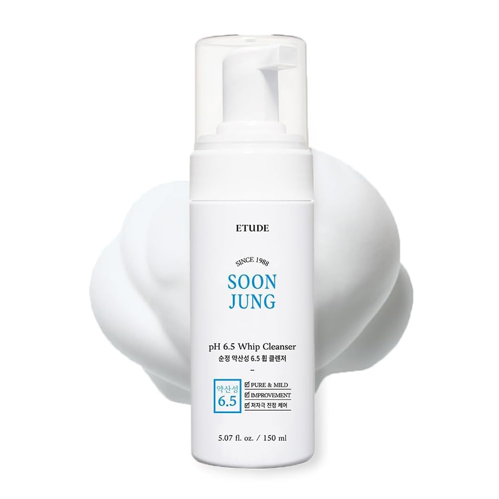 ETUDE Soon Jung pH 6.5 Whip Cleanser 150 mL (5.07 fl oz)