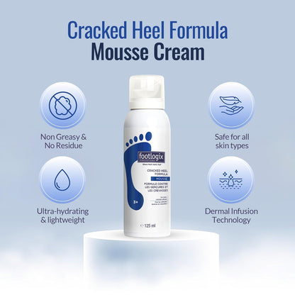 Footlogix - Cracked Heel Formula - 4.23oz / 125ml [Beauty]
