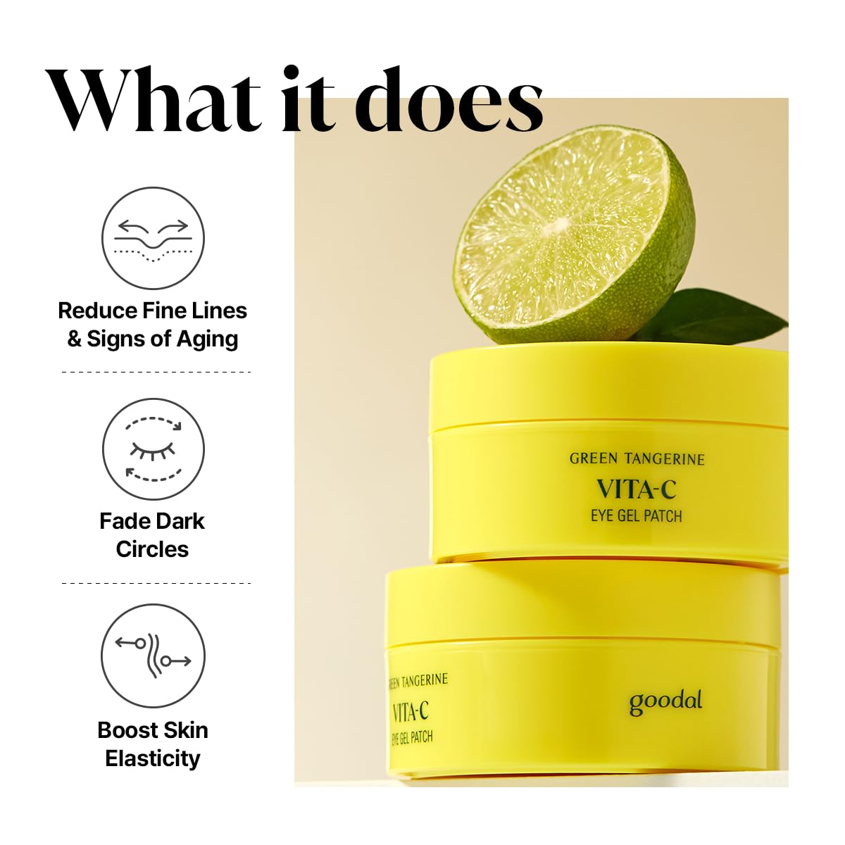 Goodal Green Tangerine Vita C Eye Gel Patch 60 ea