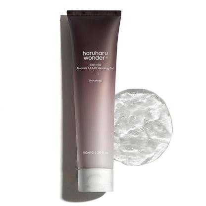 Haruharu Wonder Black Rice Moisture 5.5 Soft Cleansing Gel 100mL / 3.4 fl oz