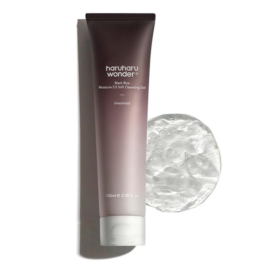 Haruharu Wonder Black Rice Moisture 5.5 Soft Cleansing Gel 100mL / 3.4 fl oz