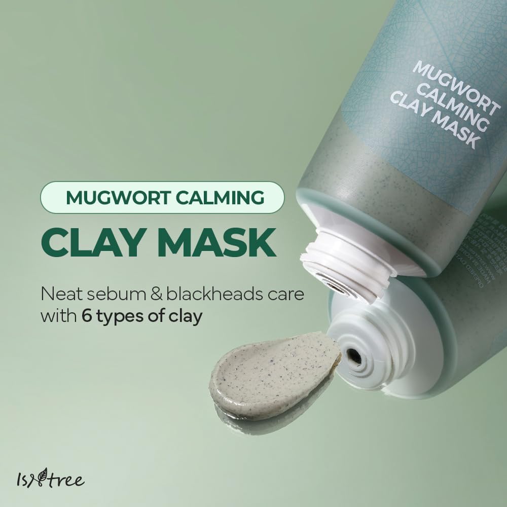 Isntree Mugwort Calming Clay Mask 100 mL (3.38 fl oz)