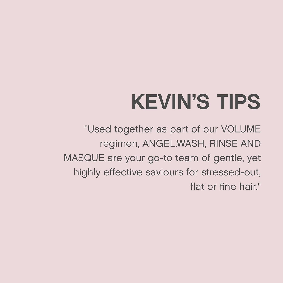 KEVIN.MURPHY Angel Wash & Angel Rinse Duo 250 mL (8.4 fl oz) Set Kevin Murphy